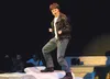 Colony High School’s Eric Miller plays the part of Kenickie in the school’s production of ‘Grease.’ The musical opens Friday at 7 p.m. at Colony High School. ROBERT DeBERRY/Frontiersman.com