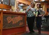 B. Bella Hair Design stylists Betty Pierce, left, and Pamela Cranshaw show off some products that will be on sale this weekend for Small Business Saturday, Nov. 28. B. Bella is one of several