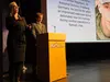 Tom Spangler leads the 2023 Mat-Su College Veterans Day Tribute at the Glenn Massay Theater. Jacob Mann/Frontiersman