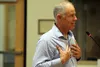 David Germer ispoke in front of the Mat-Su Borough Wastewater and Septage Advisory Committee. Tim Rockey/Frontiersman