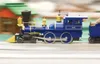 A model train speeds along the tracks for spectators at a Model
Train Show at the First Baptist Church Saturday afternoon in
Wasilla. (ROBERT DeBERRY/Frontiersman)