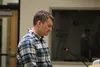 Gordon DeVries spoke in front of the Mat-Su Borough Assembly Tuesday. Tim Rockey/Frontiersman
