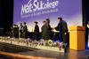 Mat-Su College graduates accept their diplomas and certificates at the Glenn Massay Theater Friday, May 12. Jacob Mann/Frontiersman