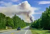 Smoke from the Montana Creek fire filled the sky Wednesday. Courtesy of Jacob Graupmann