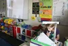 Charlotte Tebow reads her earthquake story to her third grade class at Knik Elementary School. Jacob Mann/Frontiersman