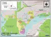Map shows the locations of six townsites included in the Mat-Su Borough’s Southwest Borough 2060 Futures project. The Point MacKenzie townsite is the first one to begin the process of moving 