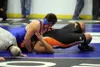 Marshall Pinard, seen here on the verge of pinning West Anchorage's Poe Vaafuti during a 285-pound match in the championship semifinals of the Lancer Smith Memorial, earlier this season, earn