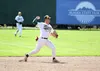 Mat-Su shortstop Ryan Cochran makes the throw to first duing a 6-1 win over the Peninsula Oilers. Jeremiah Bartz/Frontiersman