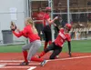 Wasilla's Allison Arndt slides into home against West Valley during the Railbelt Conference Championships at Wasilla High School. Wasilla won the tournament, its third straight region title, 