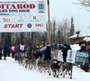 Nicolas Petit leaves the chute at the start of the 2024 Iditarod in Willow. Jeremiah Bartz/Frontiersman