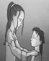 A scene from the the Ahtna legend of Woodt Nat Woosen. (ROBERT
DeBERRY/Frontiersman)