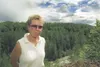 Bonnie Zirkle stands at the edge of Jeff and Jen Young’s property off Buffalo Mine Road. The area in the background is where Usibelli plans to mine coal. Frontiersman file photo