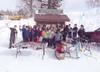 American Charter Academy students learned about the sport of golf March 26 at an ice golf course set up on Willow Lake. Courtesy Jim Huston