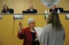 Edna DeVries was sworn in as Mat-Su Borough mayor Tuesday. Courtesy of Stefan Hinman