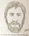 This drawing first appeared in the Frontiersman in 1991 after an
8-year-old girl was abducted and raped. DNA evidence has been used
to solve the 20-year-old case.