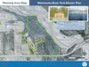 Map of the 62 acres included in the Matanuska River Park Master Plan. Public meetings to gather public input on the proposal are from 6 to 7:30 p.m., Jan. 9 and Jan. 30 at the Palmer Depot, 6