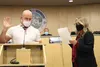 Rob Yundt II was sworn in as the newest member of the Mat-Su Borough Assembly. Tim Rockey/Frontiersman