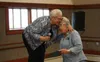 Former Palmer Mayor Edna DeVries hugs Denise Statz during the 2019 Palmer Pride Picnic award ceremony. Frontiersman file photo