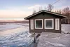 The Wenner house in the Butte sits half on solid ground and half over the Matanuska River. ROBERT DeBERRY/Frontiersman.com