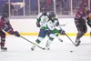 Alaska forward Connor Wright moves the puck down the ice during
the Avs’ 3-0 loss to the Fairbanks Ice Dogs Thursday at the MTA
Events Center in Wasilla. ROBERT DeBERRY/Frontiersman