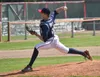 Wasilla Road Warriors' Jaren Venie picks up the save against the American Legion Twins on Sunday, June 18, 2023, at Coral Seymour Memorial Park in Kenai, Alaska. Jeff Helminiak/Peninsula Clar
