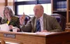 Rep. Andy Josephson, D-Anchorage, speaks in favor of an amendment on Tuesday, March 28, 2023, during debate on the draft state operating budget. James Brooks/Alaska Beacon