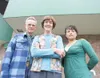 ROBERT DeBERRY/Frontiersman Mat-Su Regional Hospice Volunteer
Coordinator Ginny Stocker, center, and volunteers Larry Winter and
Wendy Jay want to help enhance the last months, weeks and days