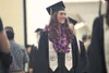 Mat-Su Career and Technical High School graduates enter the
graduation ceremony to cheers from spectators at Friday’s ceremony.
(ROBERT DeBERRY/Frontiersman)
