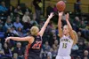 UAA junior Alysha Devine, a 2013 graduate of Wasilla High School, takes a shot for the Seawolves during a game against St. Martin's January 23, 2016. Sam Wasson