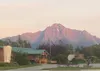 Palmer Museum of History and Art; alpenglow on mountains. Courtesy photo