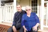 ROBERT DeBERRY/Frontiersman Former Palmer Mayor John Combs and
his wife, Linda, at their Palmer home.