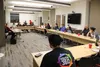 Local parents share their thoughts with Youth 360 and Thrive Mat-Su at the Mat-Su Health Foundation Wednesday, Jan. 11. Jacob Mann/Frontiersman