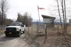 A pickup truck exits the gates at the Palmer Wastewater Treatment Plant in this Frontiersman file photo. A resolution authorizing the City of Palmer to issue up to $5 million in bonds for wat