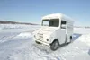 ROBERT DeBERRY/Frontiersman The Big Lake Ice Classic ice cream
truck is ready and waiting to break through the ice on Big Lake.
Tickets for the contest are $2.