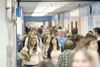 Students at Palmer High School crowd the hallways between
classes in this 2010 file photo. The Mat-Su Borough School District
has seen increases of about 4,000 additional students in Valley
s