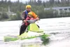 Miley Mackinnon, 4, and her dad, Mackinnon Marine Technologies founder and president Brian Mackinnon, enjoy a spin around Wasilla Lake together Saturday. HEATHER A. RESZ/Frontiersman