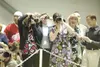 ROBERT DeBERRY/Frontiersman Parents gather near the stage at the
Multi-Use Sports Complex with cameras at the ready during the
handing out of diplomas at Monday’s graduation ceremony for Colo