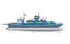 An artists’ rendition of the MV Susitna, under construction in
Ketchikan.