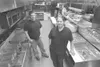 George Karatzas and his son, Angelo, stand inside the kitchen of
the family’s new restaurant off the Parks Highway. (ROBERT
DeBERRY/Frontiersman) Robert DeBerry
