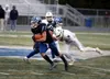 Palmer's KJ Henry runs for a gain during a loss to North Pole. Bruce Eggleston/matsusports.net