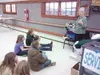 Girl Scouts from Girls Schools Troop 439 listen to Judy Foster
talk about quilting during the troop’s Sew for Service day Dec. 4.
(Photo courtesy of Joanna Stokinger)