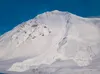 Signs of a large avalanche on Marmot Peak in the Hatcher Pass Area taken Jan 24, 2014. The Hatcher Pass Avalance Center is warning of high avalanche danger at mid, upper and low elevations in