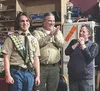 Giovanni Carollo is the first person living in Sutton to earn the Eagle Scout rank. Courtesy photo