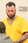 Joshua Beebe took less than 30 seconds to express his remorse to Terria Walters, the mother of murder victim Christopher Seaman, in Palmer Superior Court Thursday afternoon. CHRIS FORD/Fronti