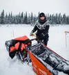Dallas Seavey was quickest to pass through Nikolai checkpoint during the 2021 Iditarod. David Poyzer/Iditarod