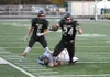 Colony senior Zane Vrvilo breaks a tackle near the sideline during a 51-0 win over Chugiak. Tim Rockey/Frontiersman