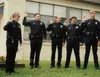 The first squad of officers sworn in at the beginning of the Wasilla Police Department in 1993. The department started out with eight officers and now has 25. Courtesy photo