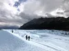Visitors complete a July, 2020 tour on the Matanuska Glacier.  Amy Bushatz/For the Frontiersman