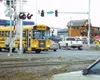 Some busses have already been rerouted to relieve some of the
traffic at the busy intersection where the Parks Highway meets
Knik-Goose Bay Road and Main Street in Wasilla. Photo by SCOTT
CHR