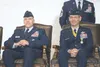 Air Force Lt. Gen. Tom Bussiere takes command of Alaskan North American Aerospace Defense Command, Alaskan Command, and the Eleventh Air Force from outgoing commander, Lt. Gen. Ken Wilsbach, 